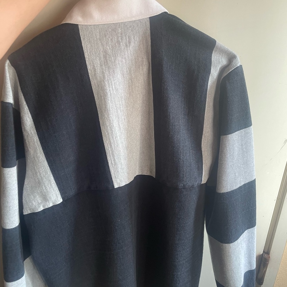 Supreme Black and Gray Playboy Rugby Shirt - Picture 5 of 5